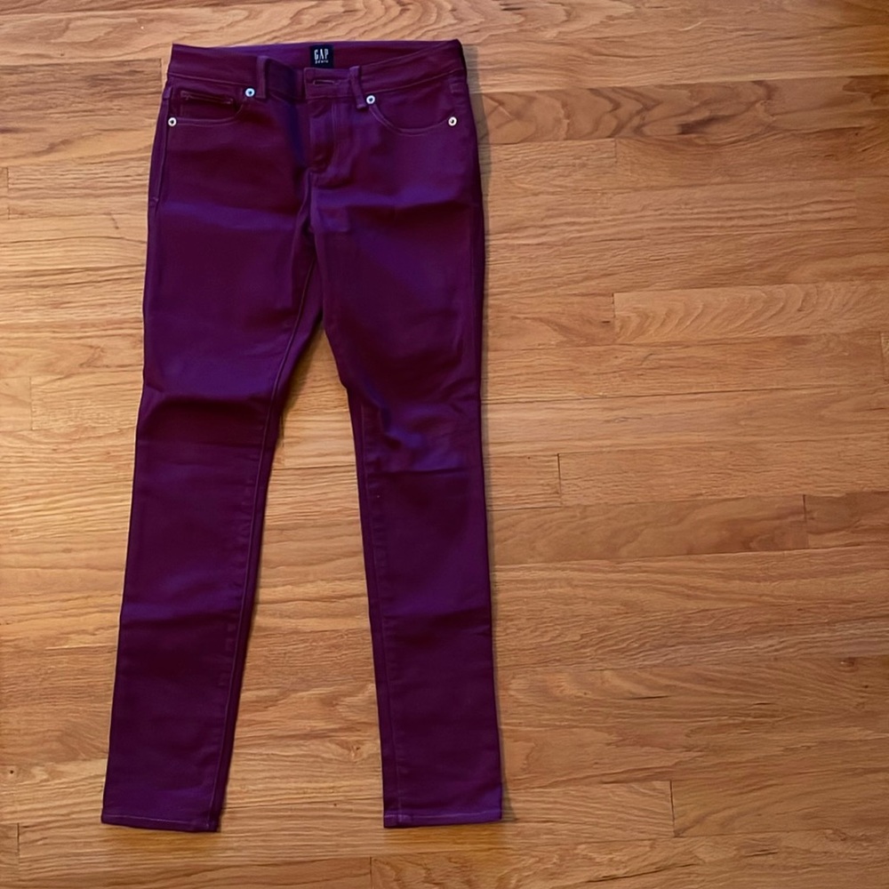 Skinny GAP plum jeans for girls